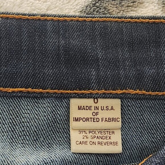 Frankie B Limited Edition Jeans - Embroidered Butterfly Pockets & Boot Cut Leg - Picture 10 of 14